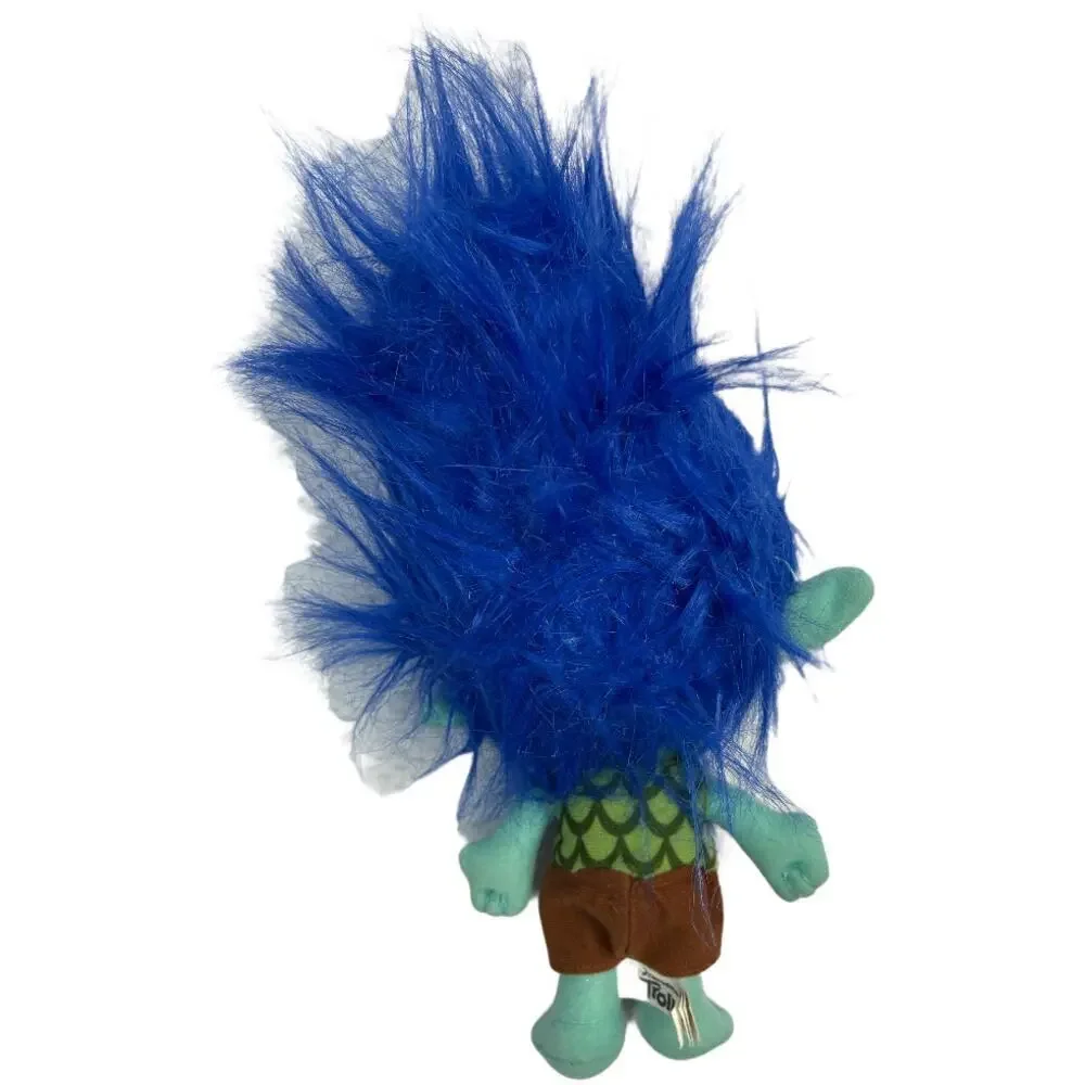 Trolls Green With Blue Hair Brench Troll